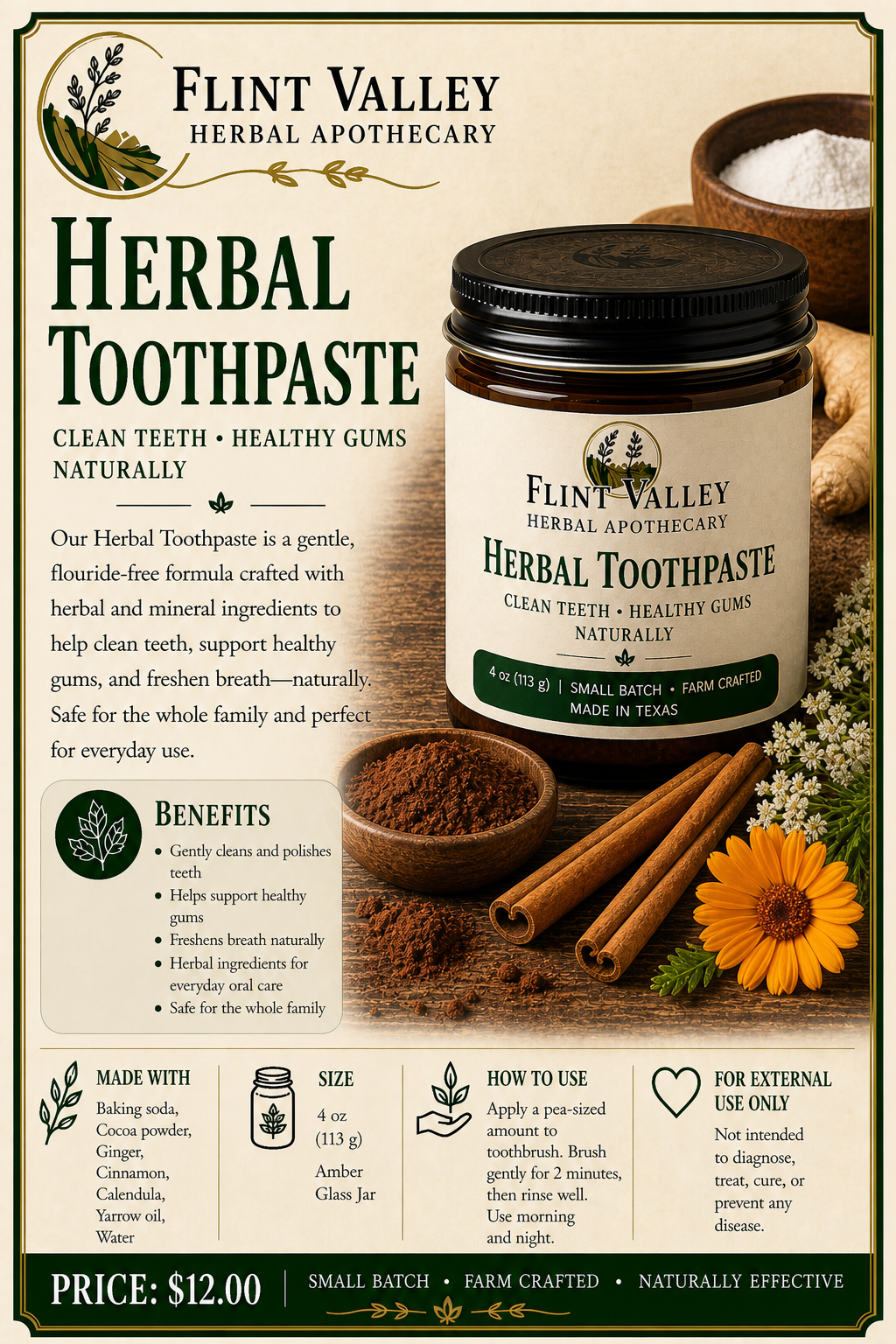 Herbal Toothpaste