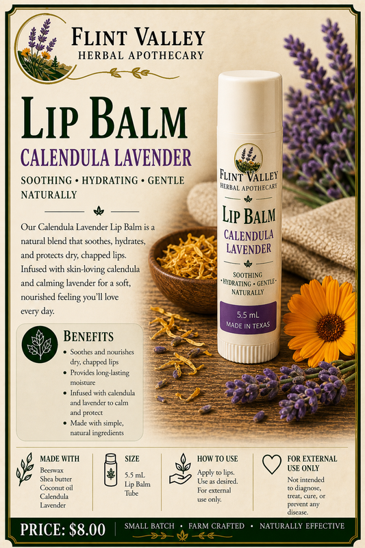 Calendula Lavender Lip Balm